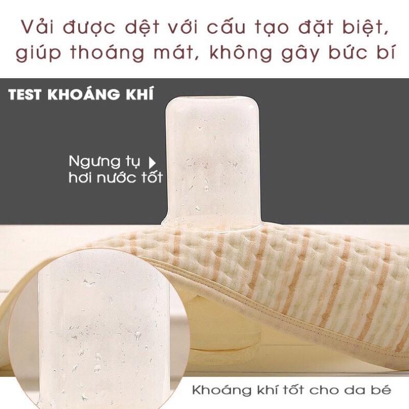 Lót chống thấm cho bé ORGANIC 80 x100cm, 60x100cm, 50x70cm, 30x45cm COTTON HỮU CƠ TỰ NHIÊN