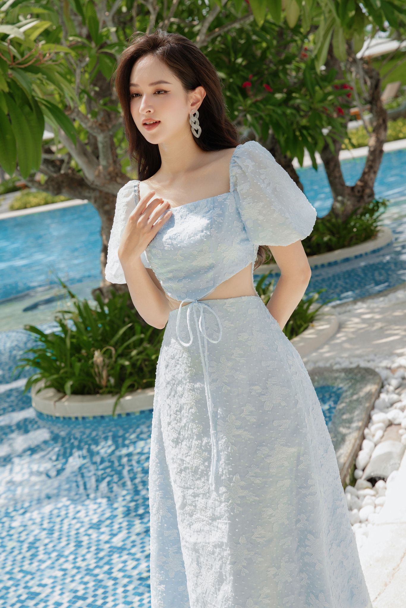 OLV - Đầm Petunia Cut Out Dress