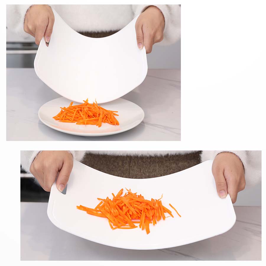 Bộ 2 thớt dẻo thái rau củ quả nhỏ gọn - Hàng nội địa Nhật