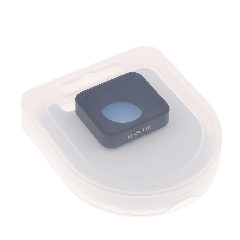 2 Pieces Color Filters Lens Protector Protective Cover Case Replacement Part for GoPro Hero 7 Hero 5 Hero 6 Cameras Yellow+Gradient Blue