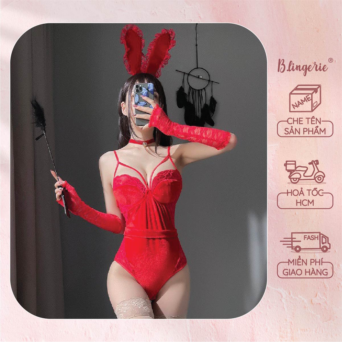 Đồ Ngủ Cosplay Nàng Bunny  - B.Lingerie