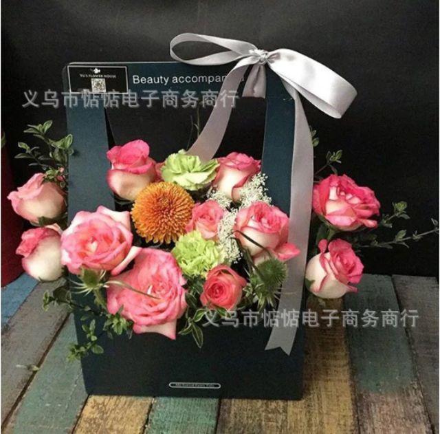 Hộp gói hoa hiện đại