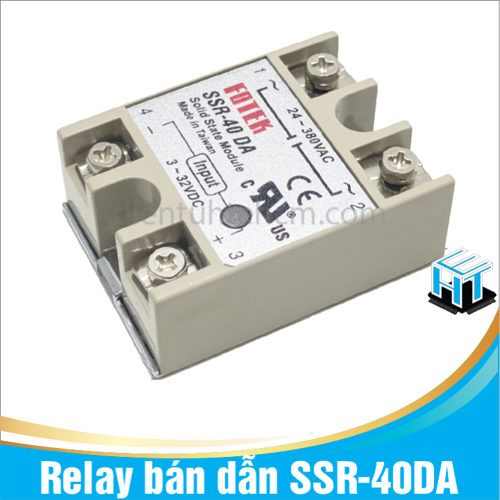 Relay bán dẫn SSR - SSR-40DA