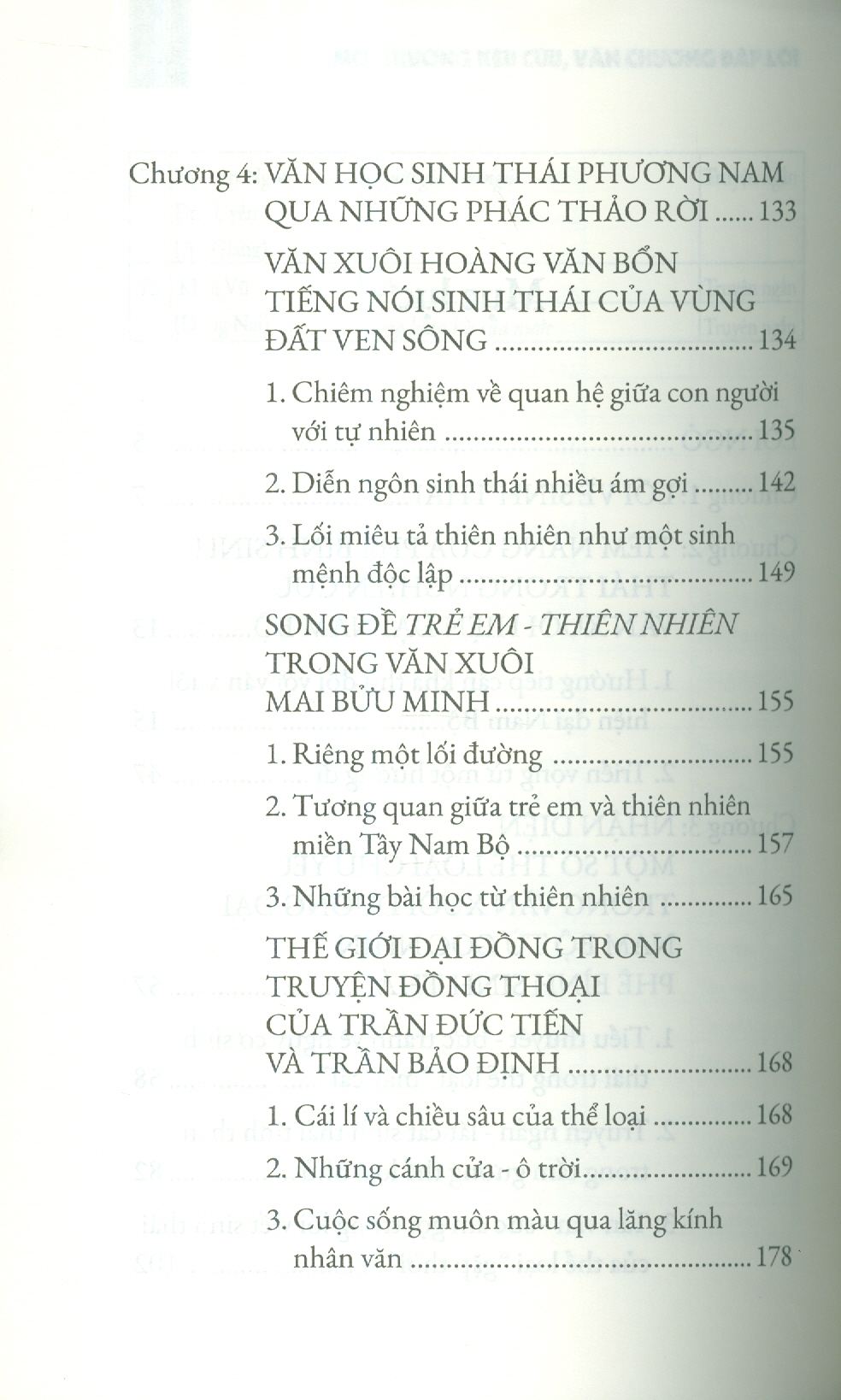 Môi Trường Kêu Cứu, Văn Chương Đáp Lời (Văn Học Sử Việt Nam)