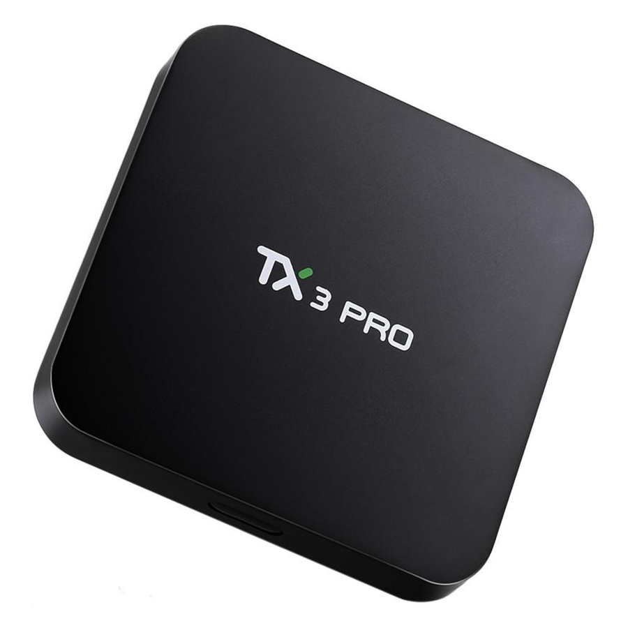 Android Tivi Box Tanix TX3 Pro - Chip Lõi Tứ S905 - Ram 1 GB - Rom 8 GB - Hàng Nhập Khẩu