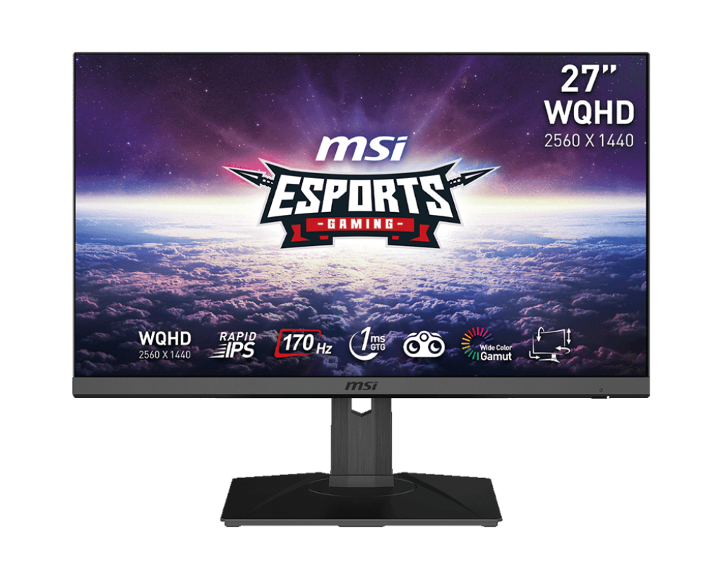 Màn Hình Gaming MSI G272QPF 27 inch ( WQHD/Rapid IPS/170Hz/1ms ) - Hàng Chính Hãng