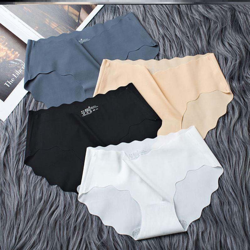 Quần Lót Nữ su đúc thun lạnh viền sóng không đường may