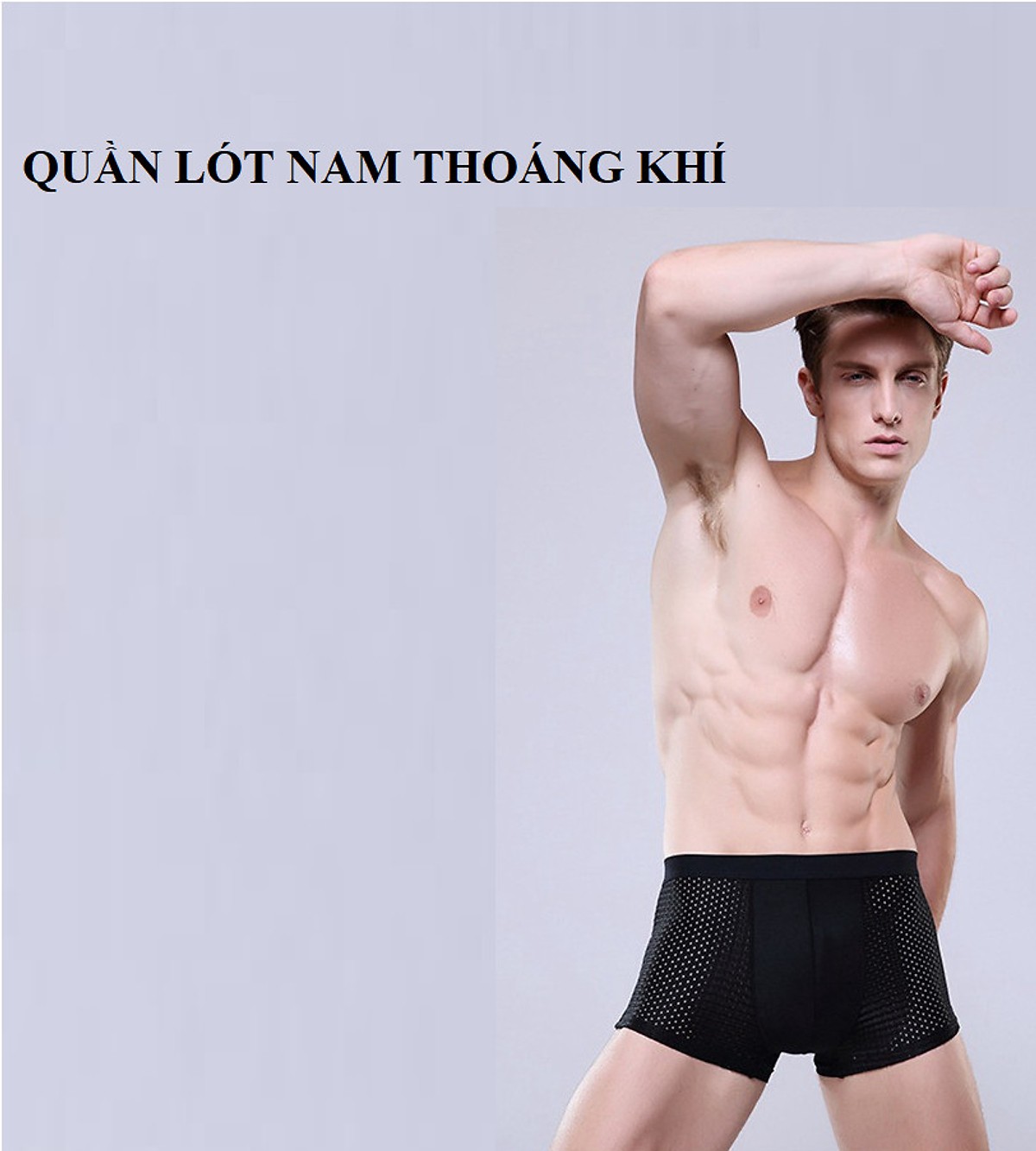 Combo 4 Quần Lót Đùi Nam Thông Hơi Thoáng Mát - Đủ Màu