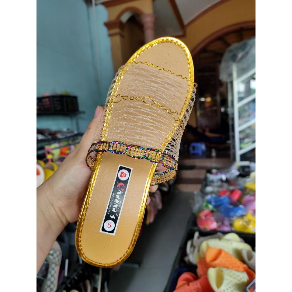 Dép lưới bà ngoại huyền thoại đế cao