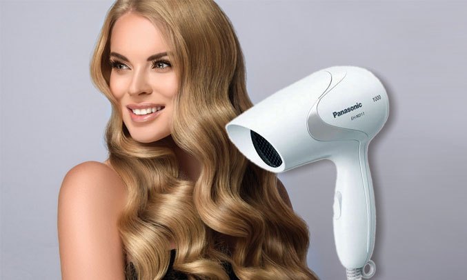 Máy sấy tóc Panasonic EH-ND11-W645 có công suất mạnh mẽ 1000W