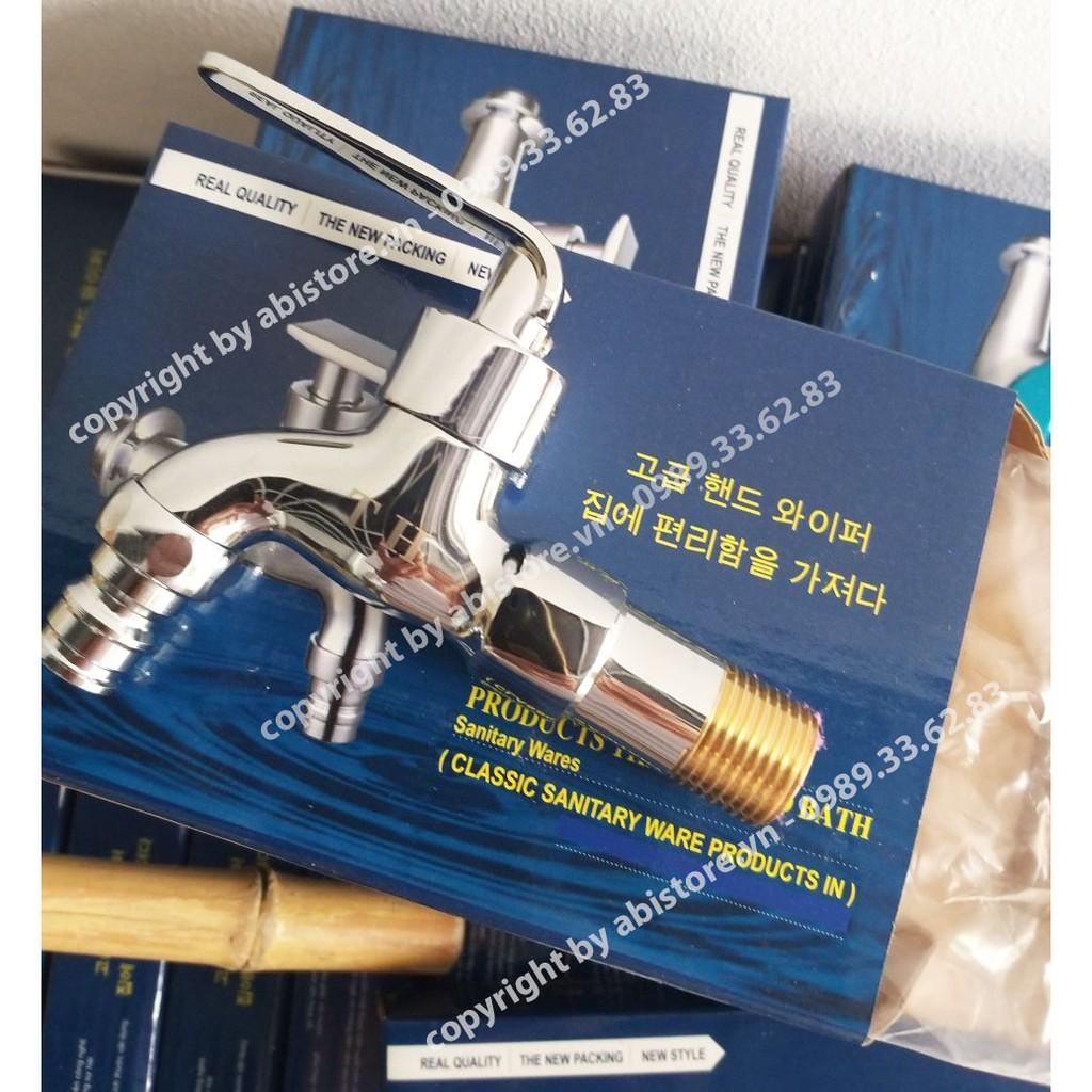 VÒI NƯỚC GẮN TƯỜNG NHÀ TẮM DN15 , VÒI HỒ MÁY GIẶT ĐẸP GIÁ RẺ