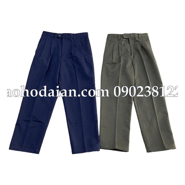 Quần tây công sở, quần bảo vệ vải kaki thành công cao cấp