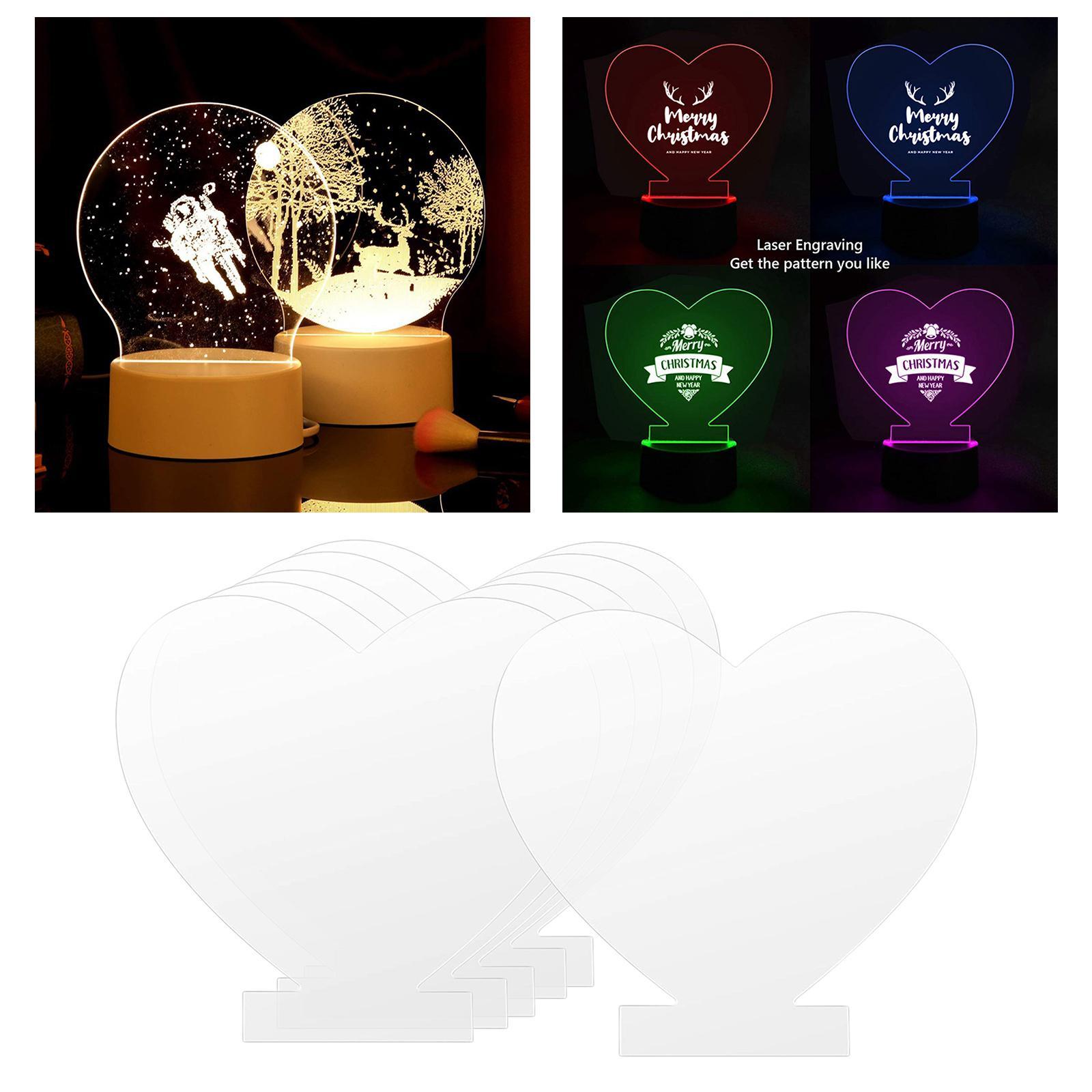 Acrylic Sheets for LED Light Base Cast Panel for Signs shaped