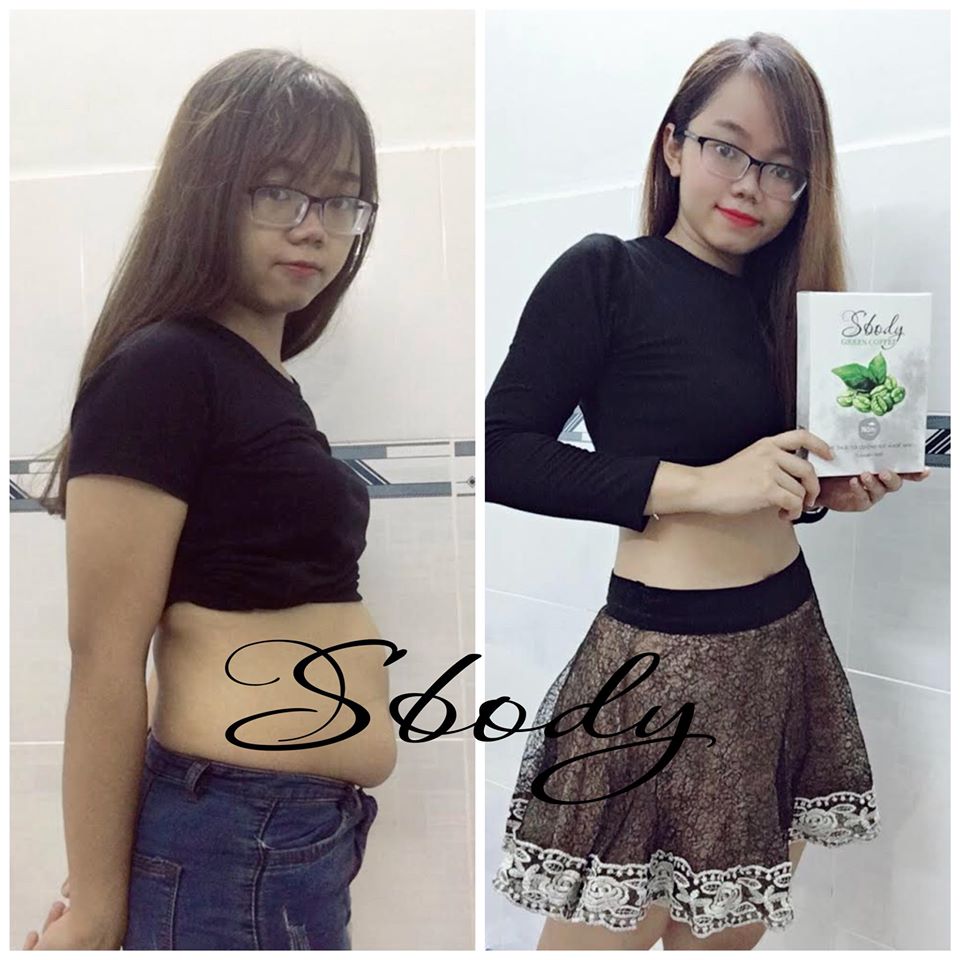 Sbody Green Coffee - Cà Phê Xanh hỗ trợ Giảm Cân Sbody (Hộp 12 gói x 15g + Tặng 1 thước dây): Kiểm soát cân nặng an toàn hiệu quả