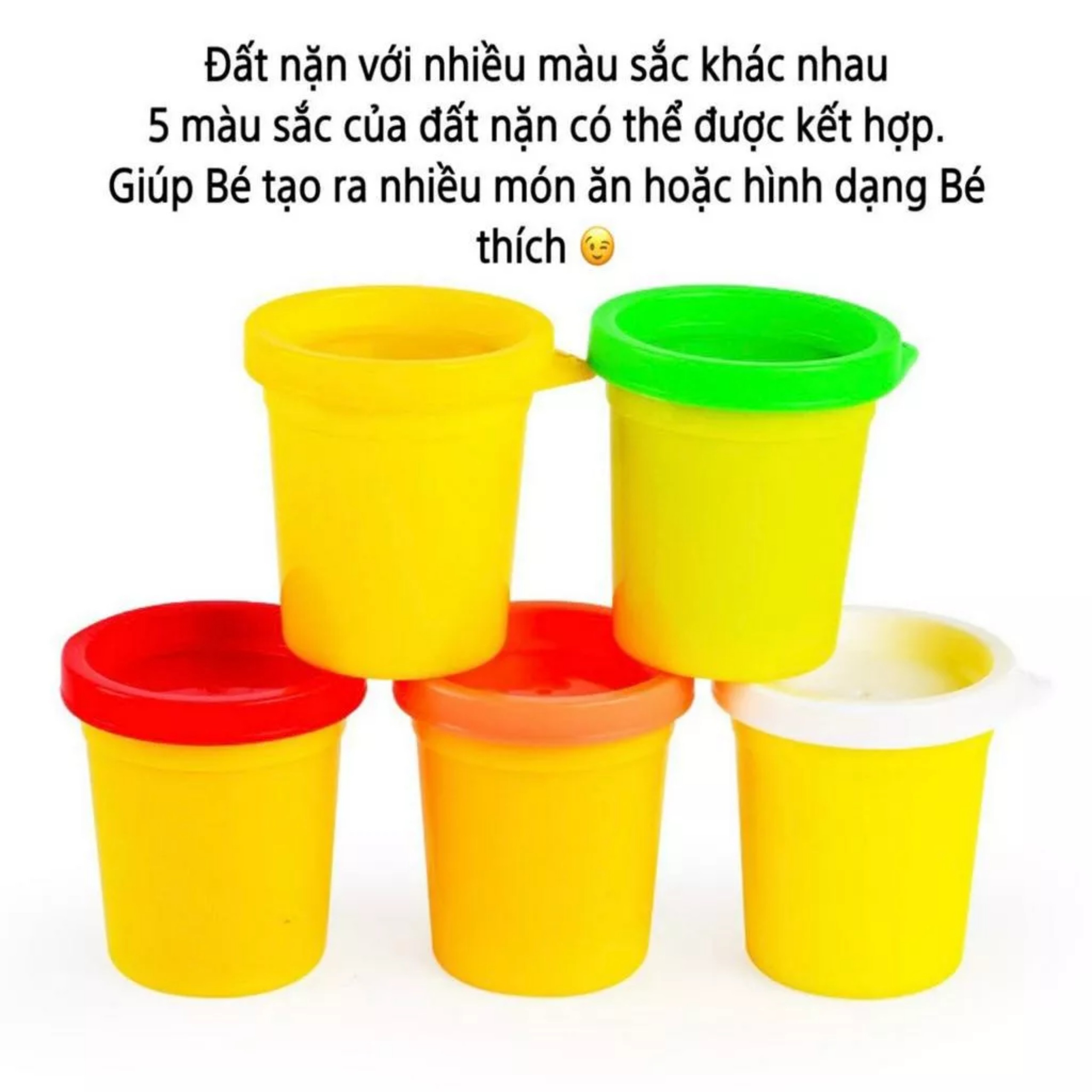 Đồ Chơi Tàu Hỏa Chạy Pin Nhạc Đèn Làm Đồ Ăn Kèm Khuôn Cho Bé