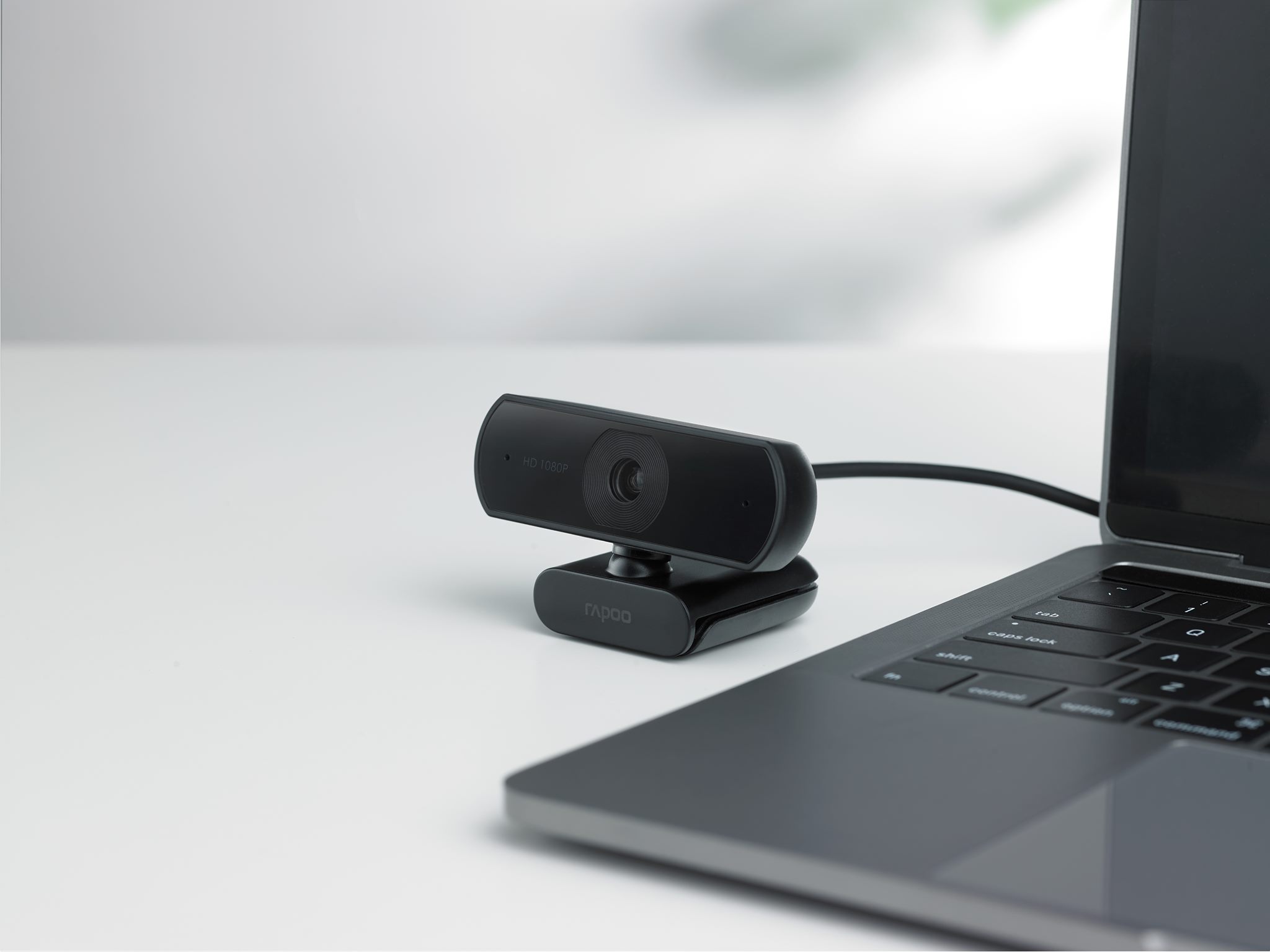 Webcam RAPOO C260AF độ phân giải Full HD 1080P - Hàng chính hãng