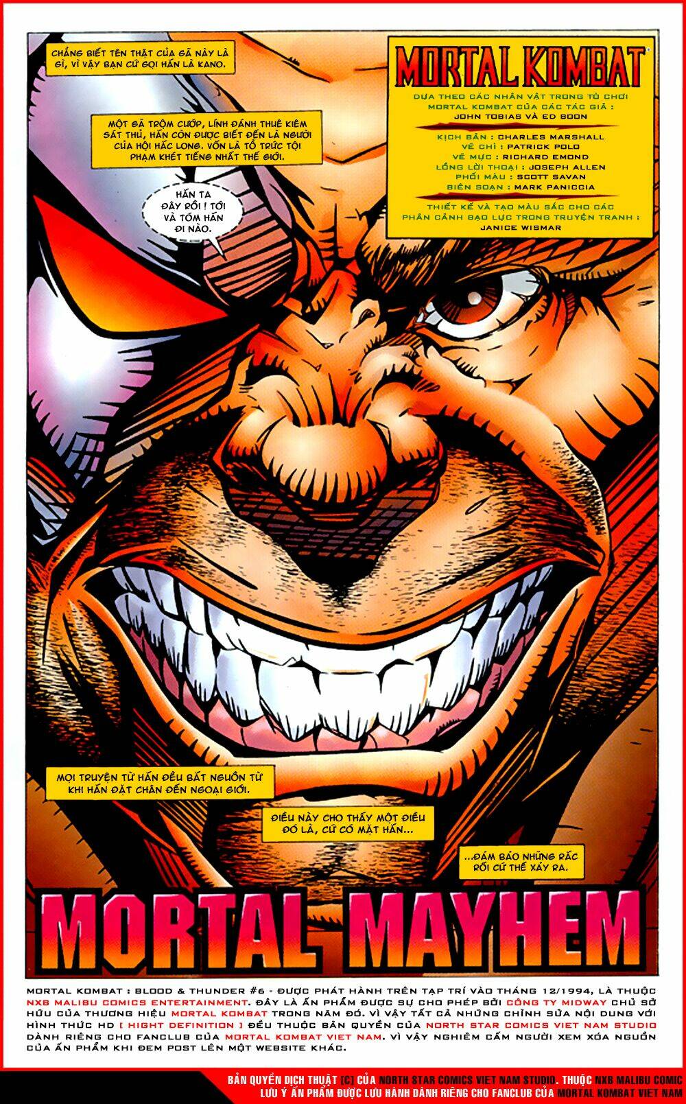 mortal kombat malibu comic chapter 6 2