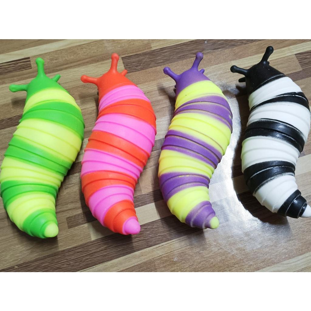 Đồ Chơi Con Sâu Ốc Sên Dẻo Squishy Giảm Stress