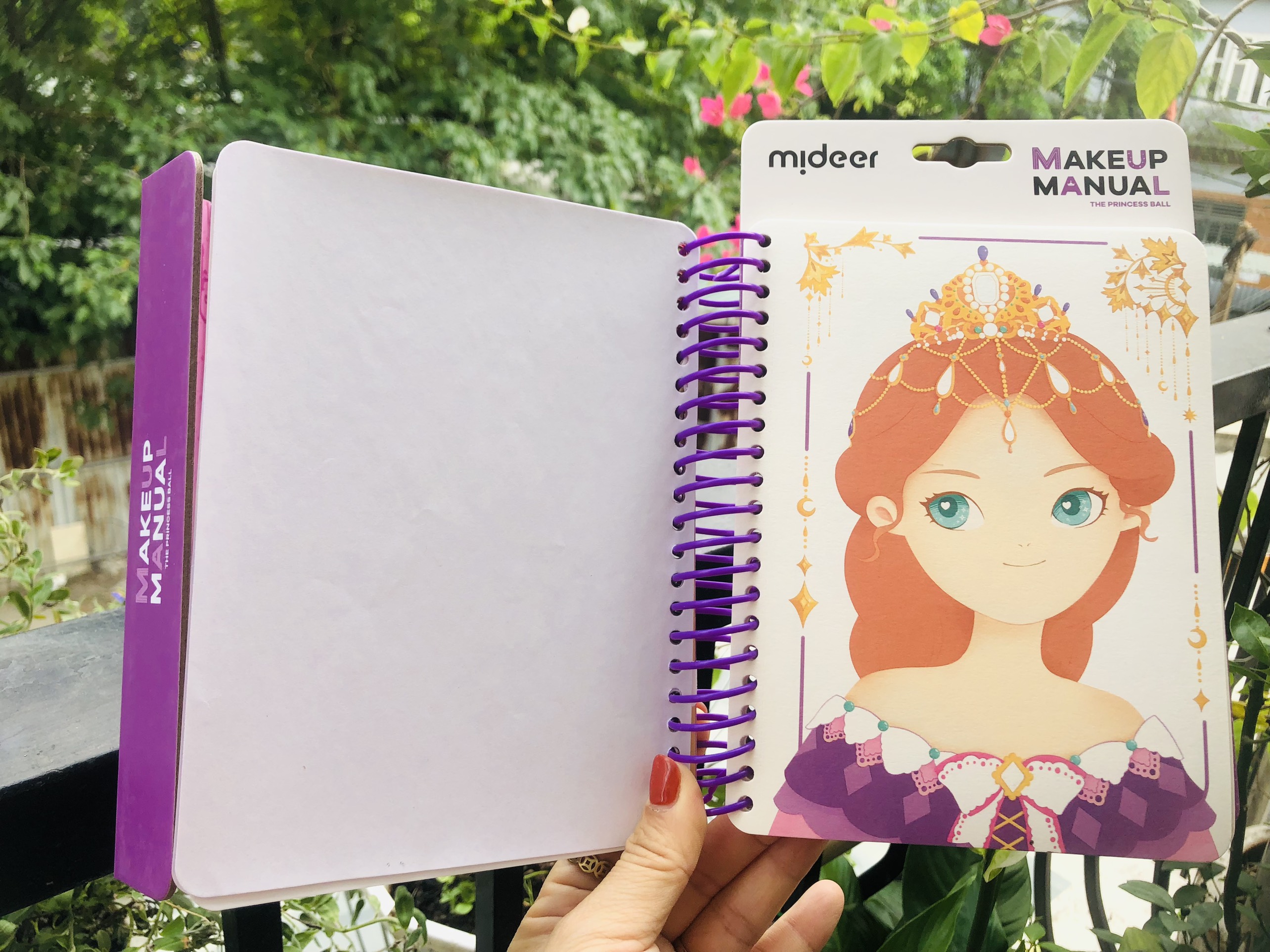 Đồ chơi Sổ Tay Trang Điểm và Tô Màu Nước - Mideer Makeup Manual