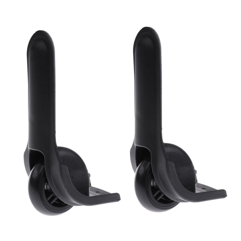 4 Pieces A58# Suitcase Luggage Wheels Replacement Swivel Mute Casters for