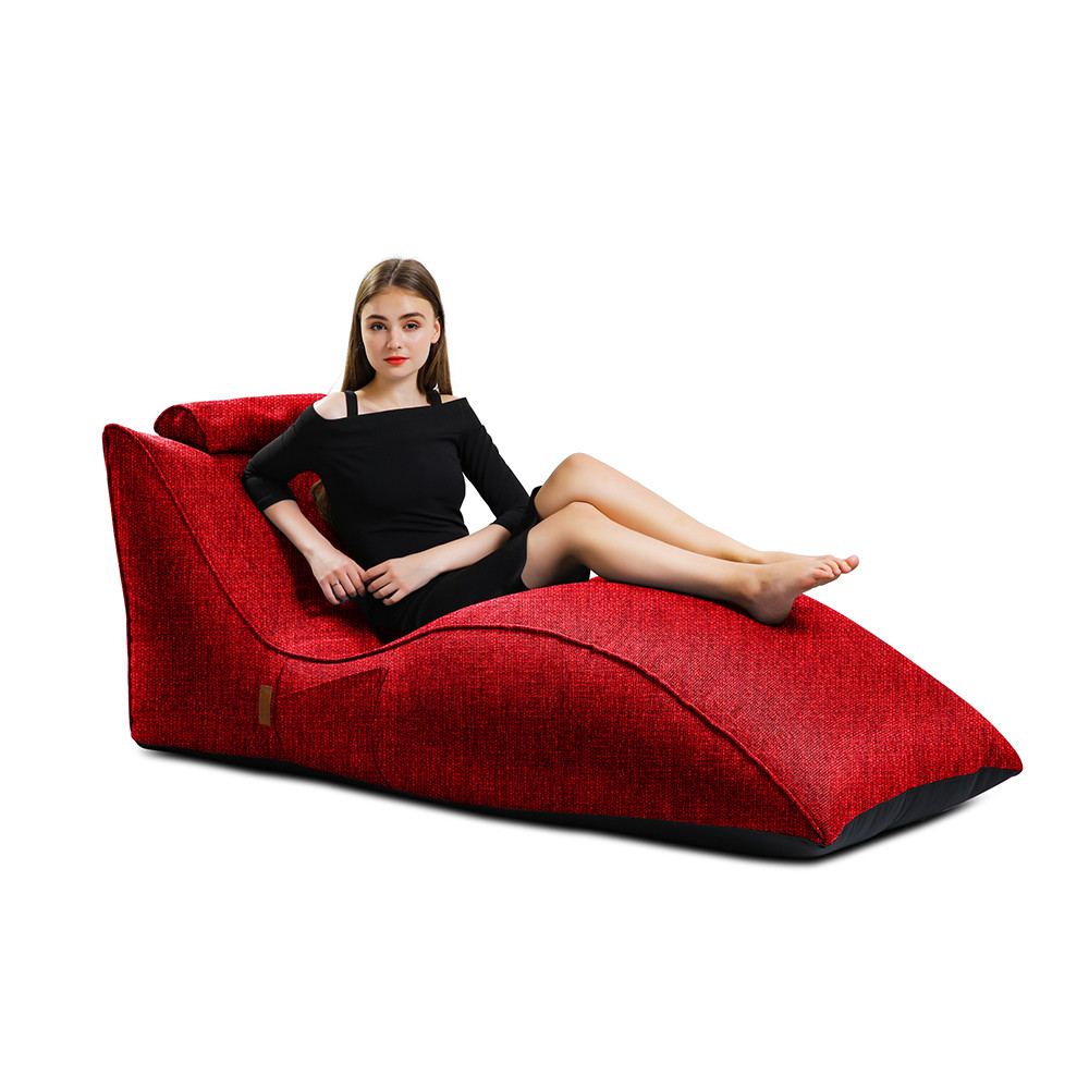 Ghế Lười Hạt Xốp Flamingo - indoor beanbag lounger Chất Liệu Vải Nhập Khẩu Từ Bỉ  Màu Đỏ -  Tarujo