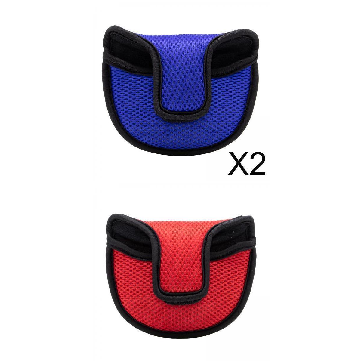 Set of 3 Lightweight Golf Putter Mallet Head ion Clubs Headcover