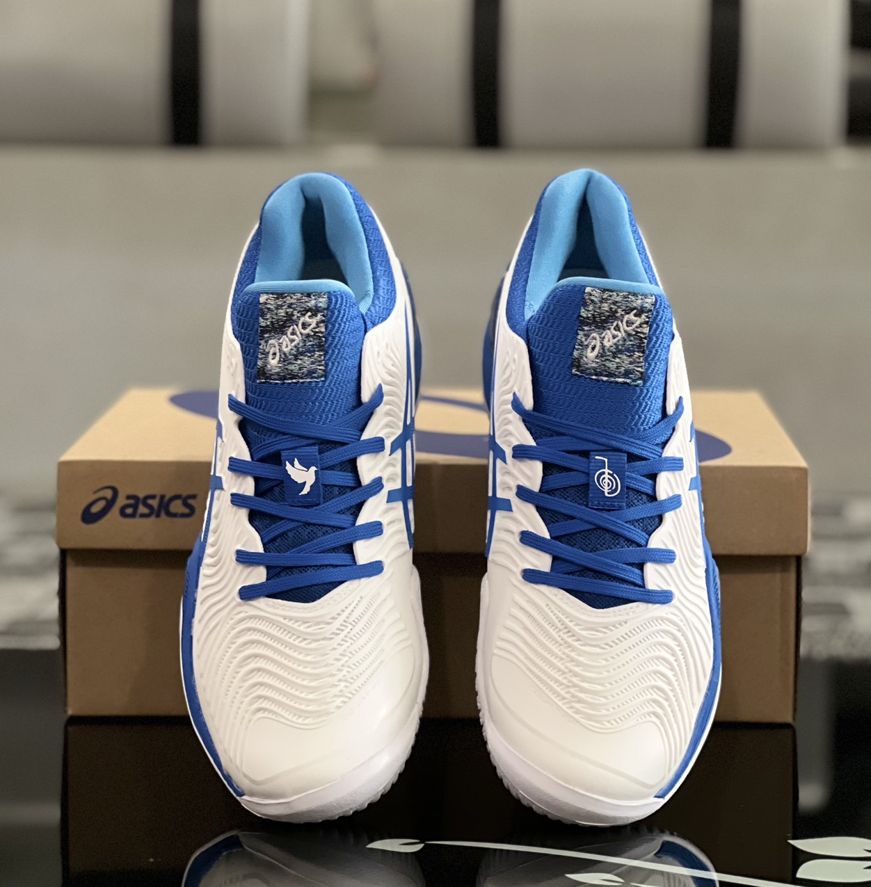 Giày Tennis Nam - 4SICS COURT FF NOVAK / size