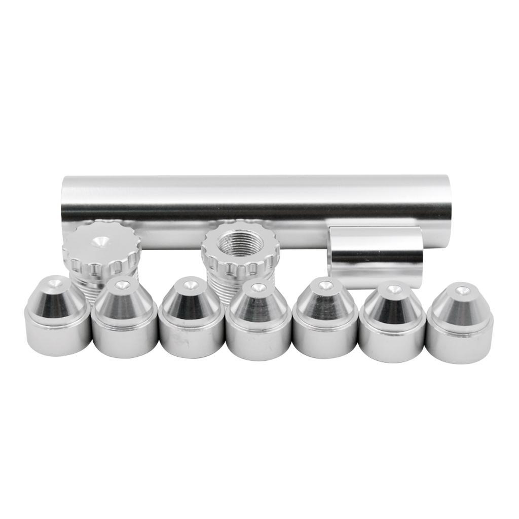 2 Sets Aluminum Alloy Car Fuel Filter 5/8-24 Thread for 4003 WIX 24003