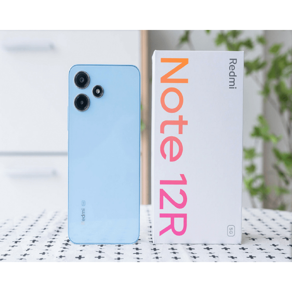 Điện thoại Redmi Note 12R 5G 6/128GB Snapdragon 4 Gen 2, Rom Quốc tế có sẳn Tiếng việt - Hàng nhập khẩu