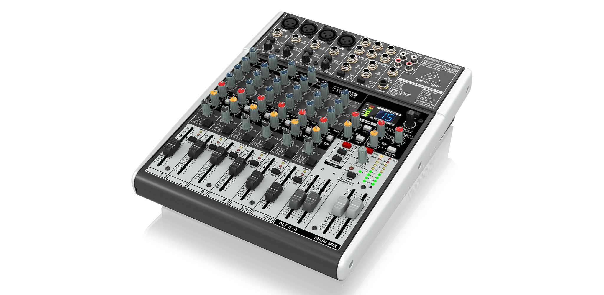 X1204USB Analog Mixer Behringer| Mixer cơ Behringer X1204USB- HÀNG CHÍNH HÃNG