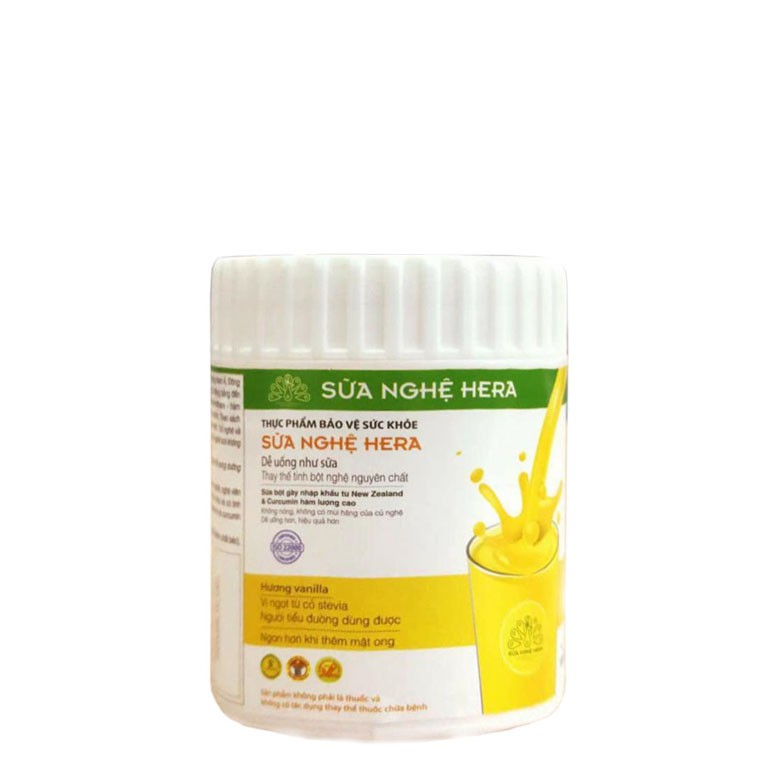 Combo 2 Hộp Sữa Nghệ Hera 100g - Tặng Kèm Bông Rửa Mặt