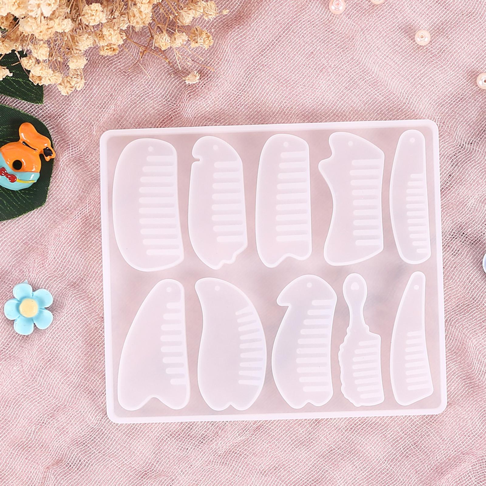Khuôn Silicone 10 Hình Dạng Tự Làm Đồ Trang Sức Thủ Công Phụ Kiện