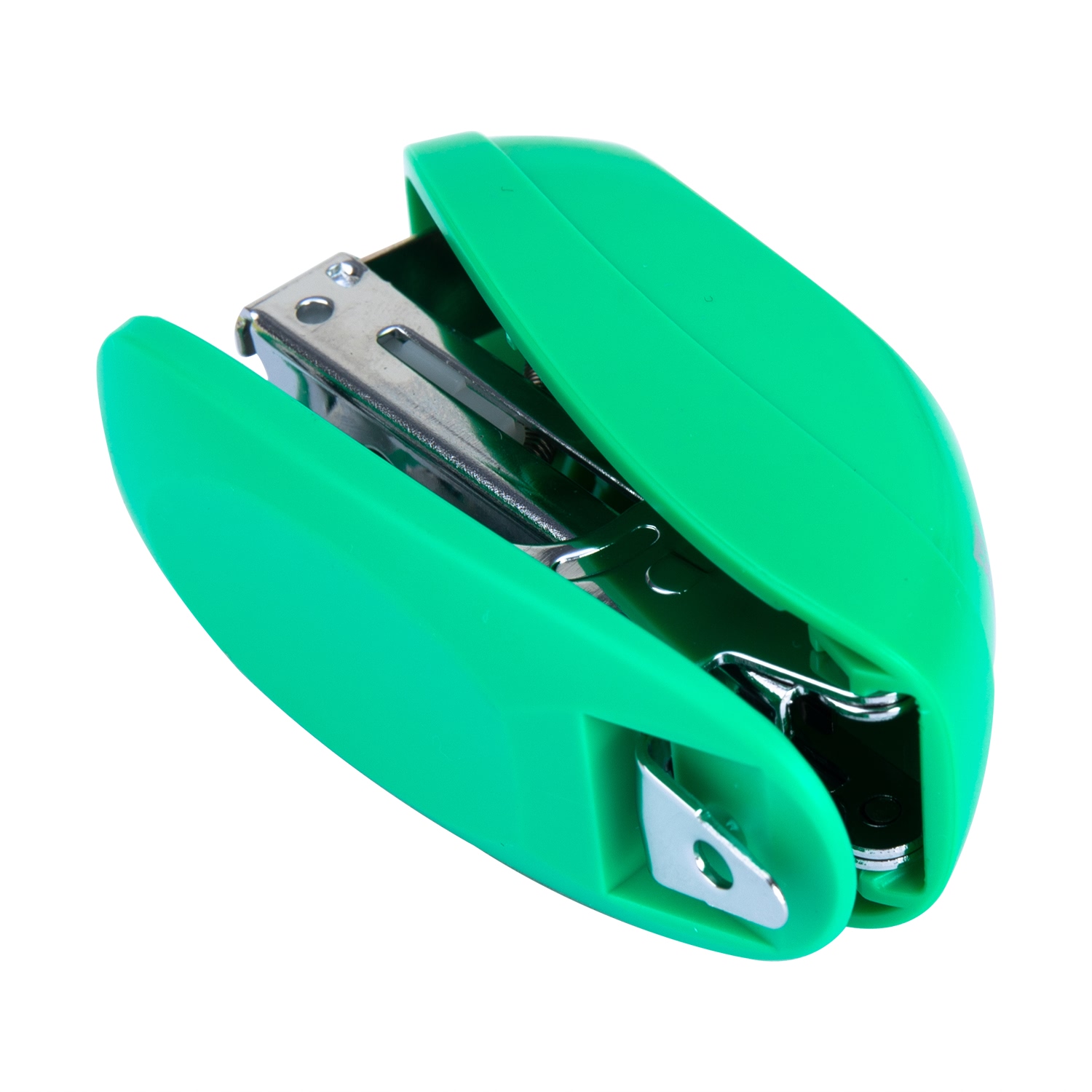 Dập ghim Deli - Xanh lá/Vàng/Hồng - 15 tờ - 1 chiếc - E0220