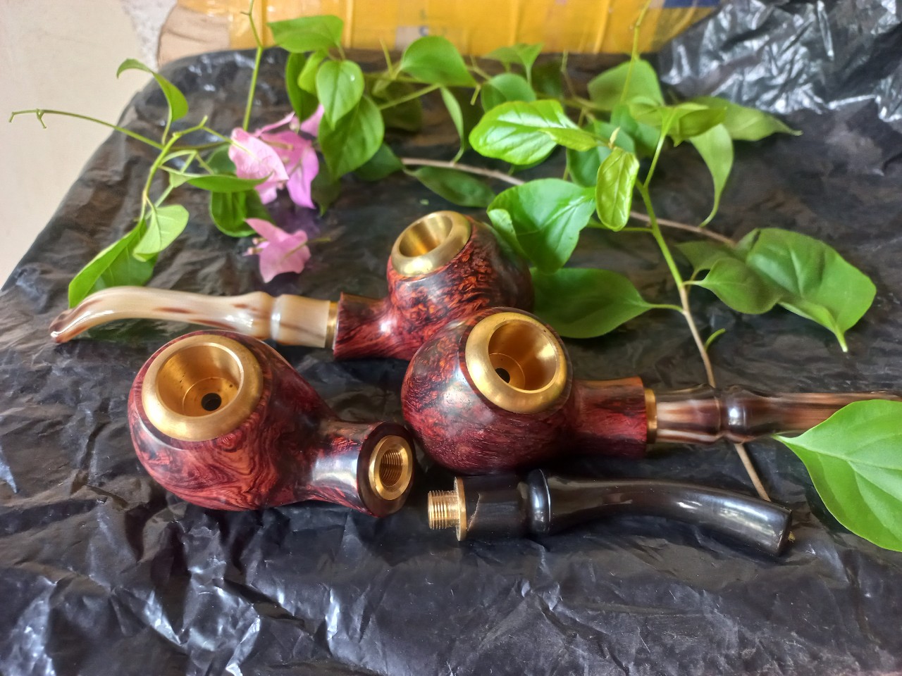 Tẩu sì gà phong cách lịch mãn đẳng cấp bằng gỗ cẩm lông chuột