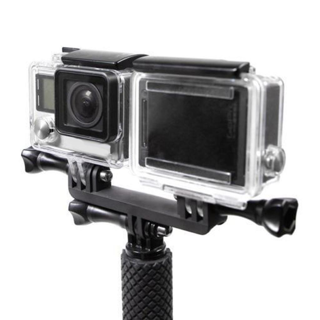 Double-Bracket Bridge Tripod Monopod Mount Adapter for   3 4 Camera