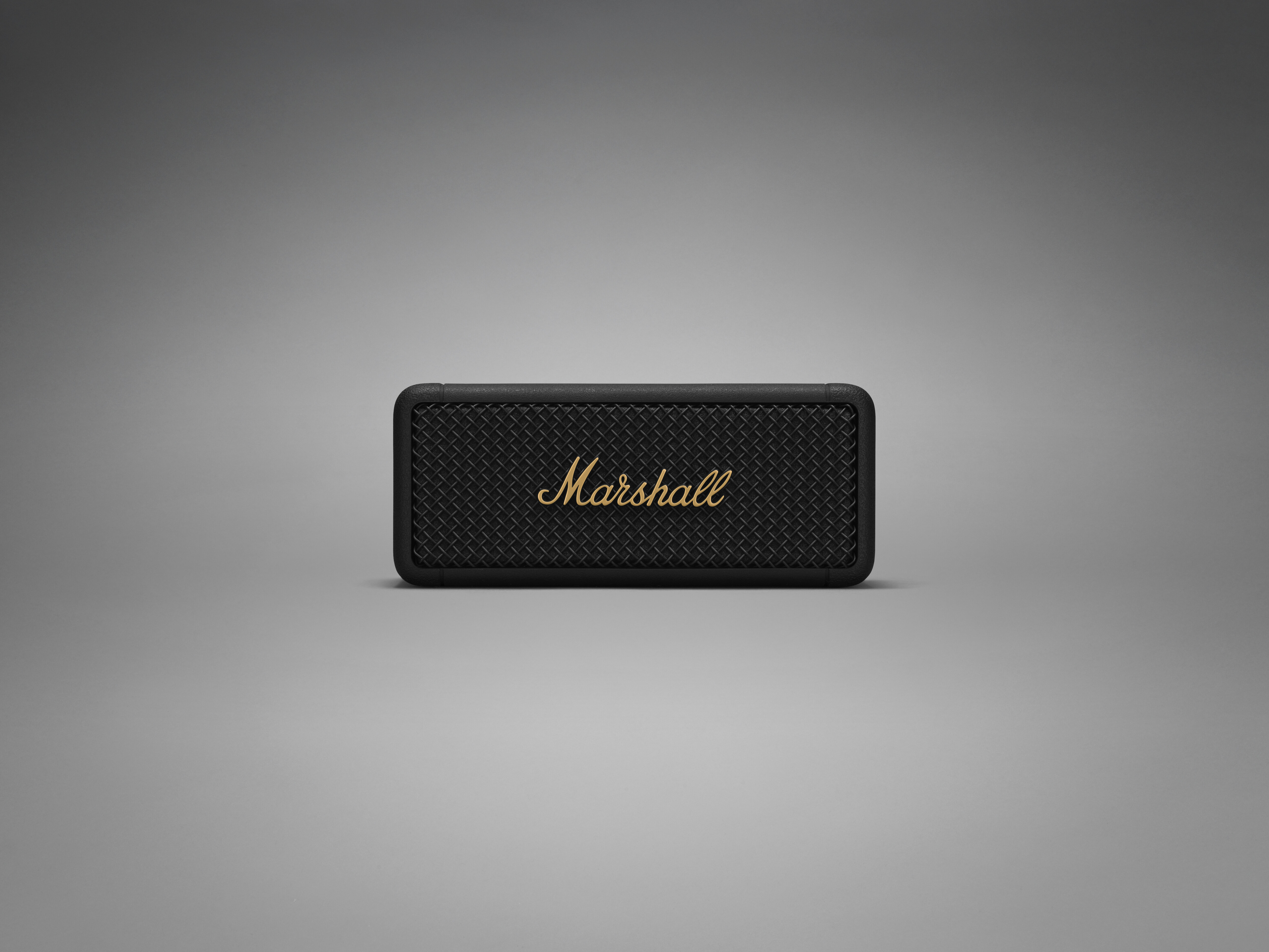 Loa Di Động Marshall Emberton Black &amp; Brass - Hàng Chính Hãng