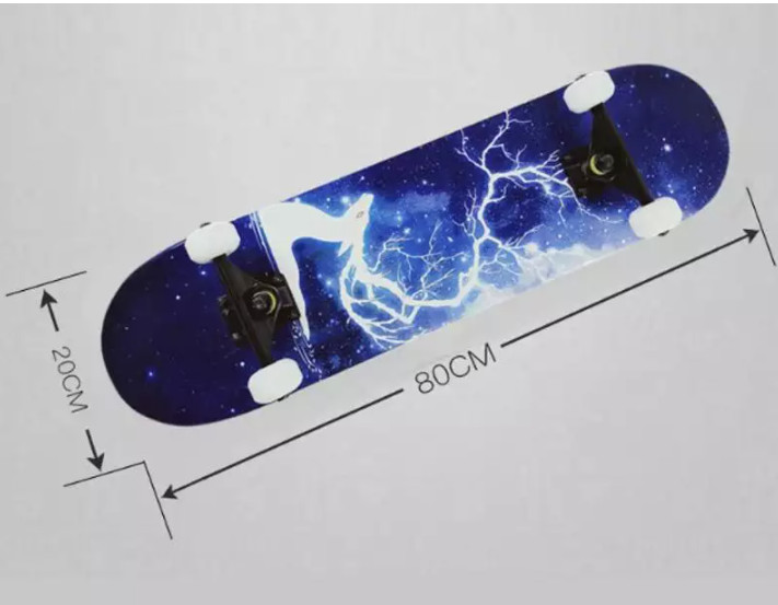 Ván Trượt Skateboard Thể Thao Mặt Nhám Cao Cấp