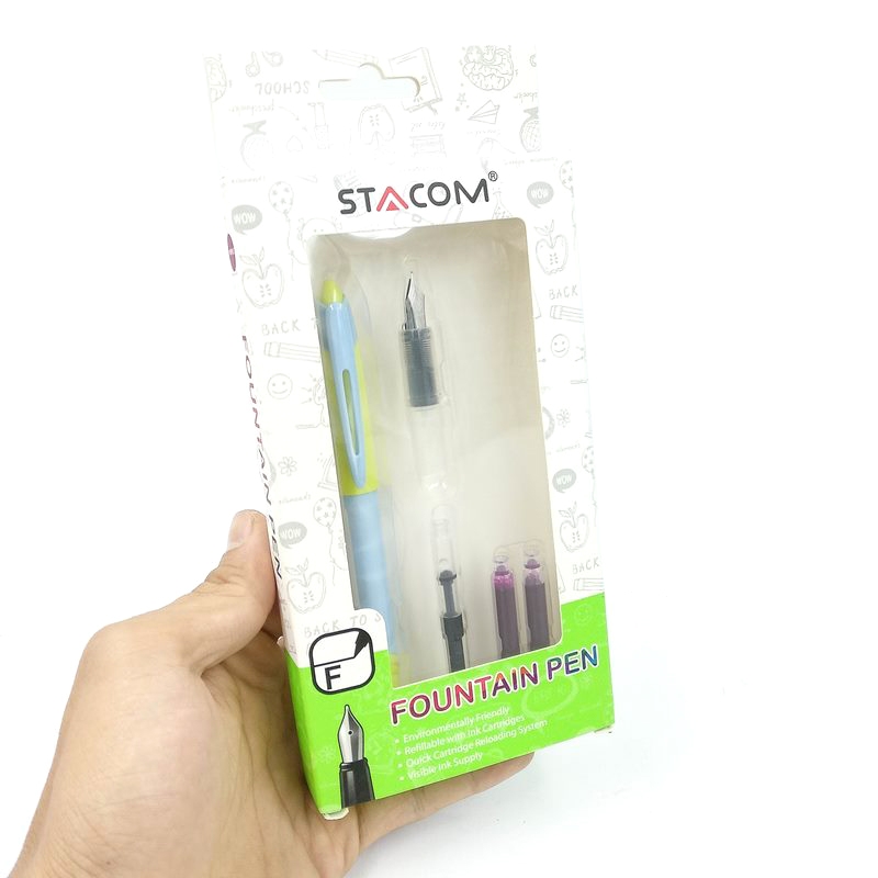 Bộ Bút Máy Stacom 4 Món FP101S - Mẫu 1