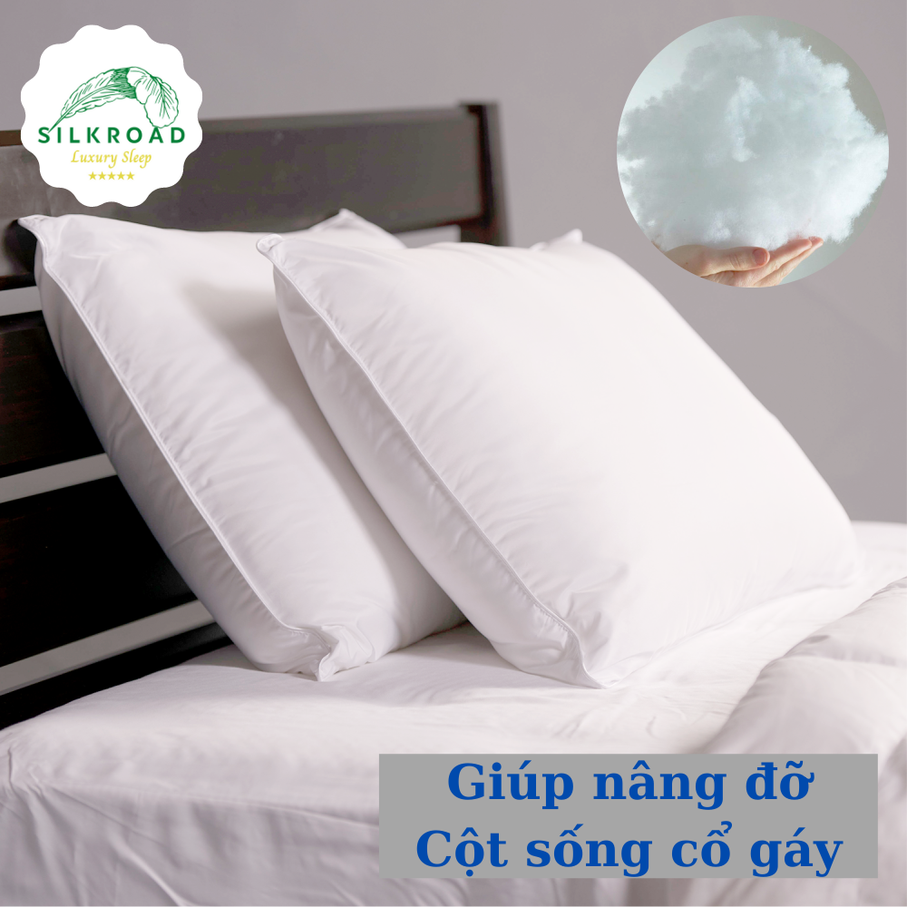 Ruột Gối Lông Vũ Nhân Tạo - Lõi  Bông Microfiber Được Thiết Kế Làm Theo Tiêu Chuẩn Khách Sạn, Resort 5 Sao