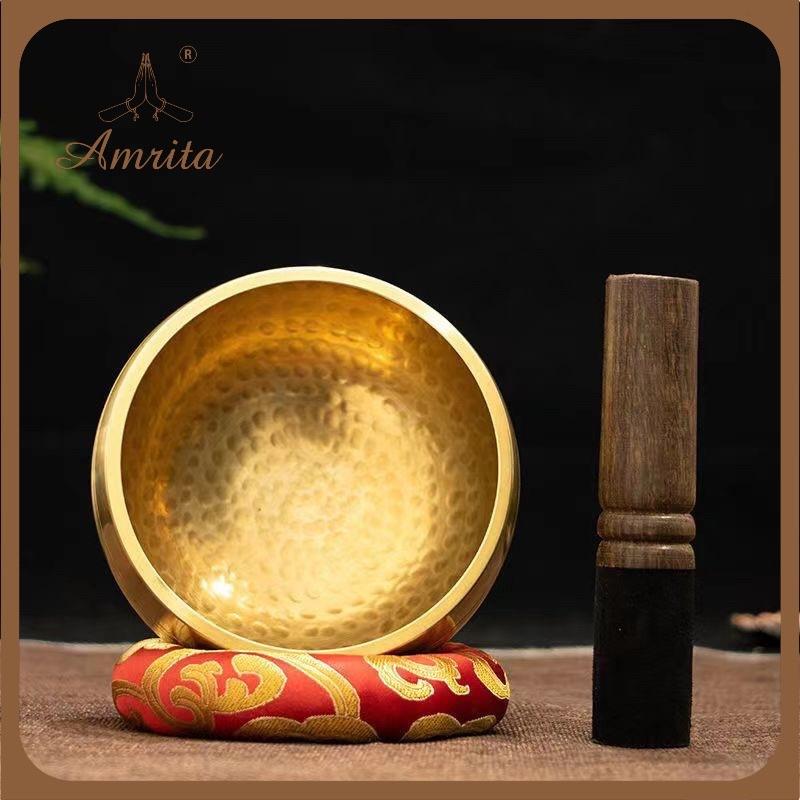 Chuông xoay Nepal 20cm -singing bolws - chuông xoay fullmoon -chuông xoay Tây Tạng Amrita - bát hát - chuông đồng