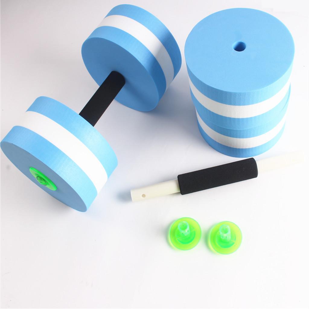 Eva Floating Dumbbell Water Aerobics Aquatic Fitness Exercise Barbell