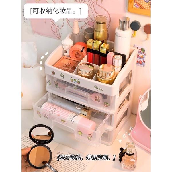 Tủ nhựa đựng đồ decor bàn học,đừng đồ mĩ phẩm