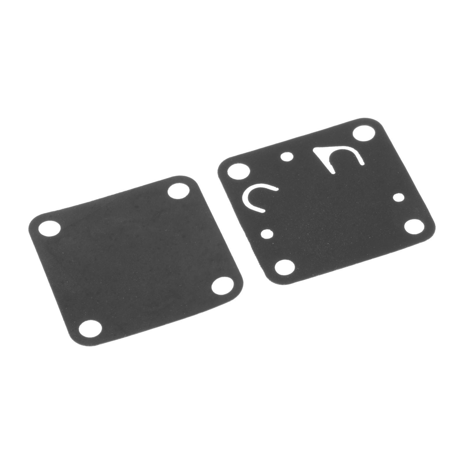 2 Pieces Fuel Pump Diaphragm Kit 6E0-24471-00 6E0-24411-00 for Yamaha 4 5HP Outboard