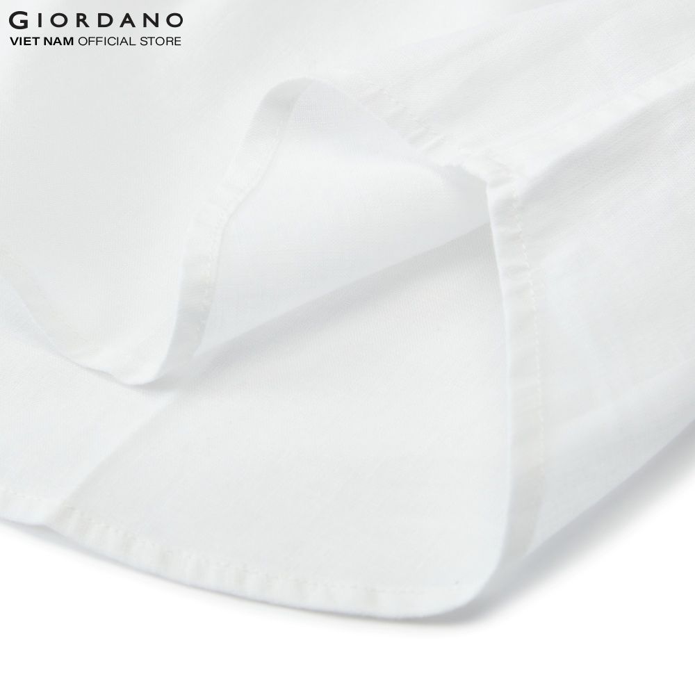 Áo Sơ Mi Nam Linen Ngắn Tay Loang Màu Giordano 01042242