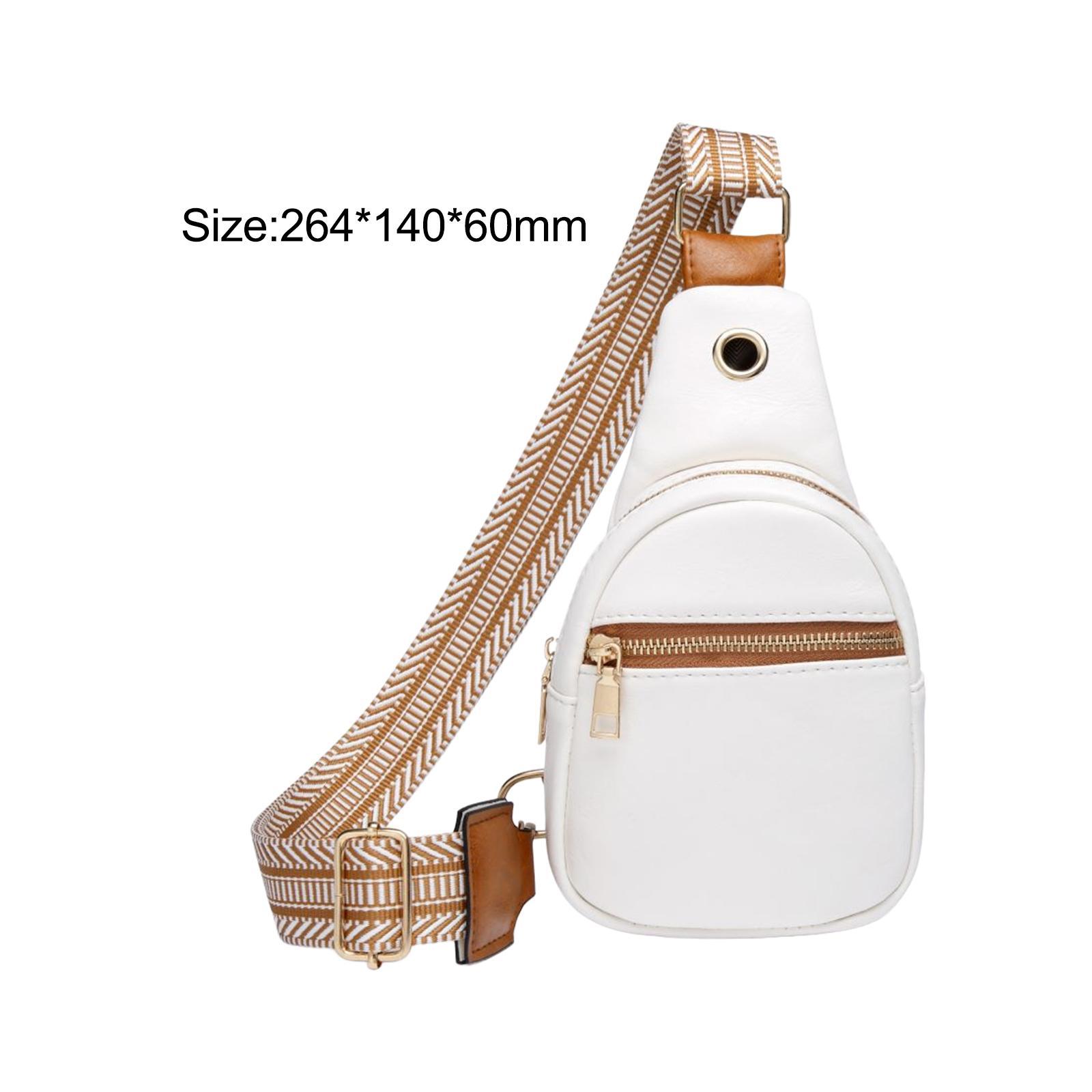 Bag Women Crossbody Backpack Chest Bag Adjustable Shoulder Strap Versatile Fashion Pouch Crossbody Phone Purse for Hiking Outdoor