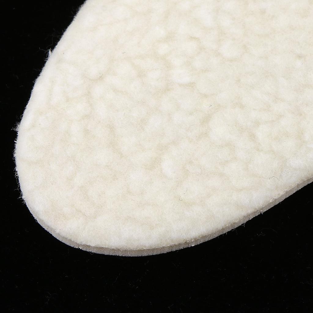 Fleece Wool Thermal Insoles For Shoes Boots Warm Inside Pads Inserts Cushion