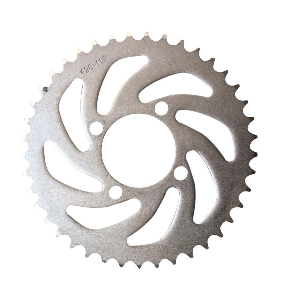 41  428 Chain Rear Sprocket Back Chain Cog 125cc  ATV Dirt Bike