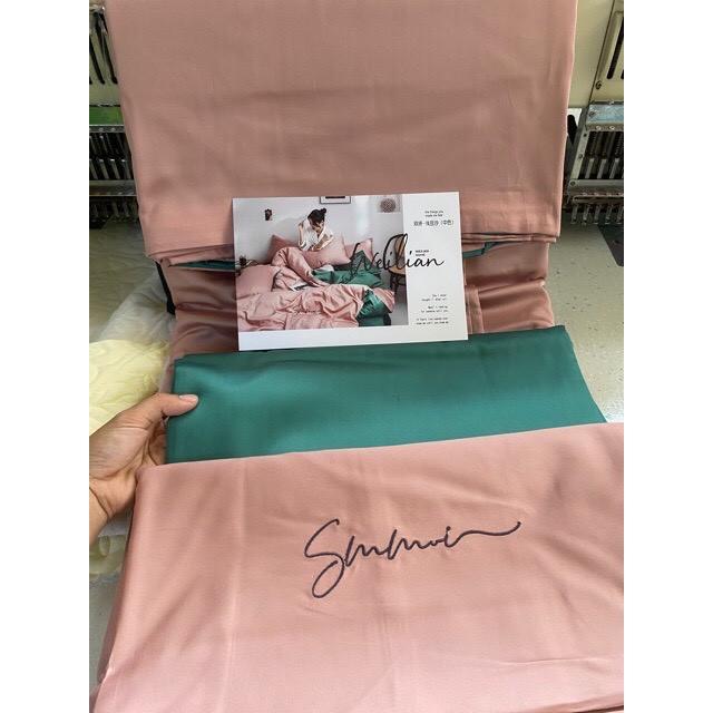 Bộ chăn ga gối LỤA TENCEL SUMOI Cao Cấp - Hàng Nhập Khẩu