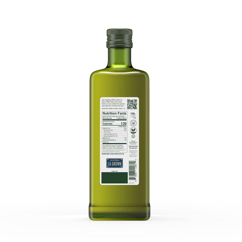 DẦU OLIVE NGUYÊN CHẤT California Olive Ranch, 100% Extra Virgin Olive Oil (EVOO), 1L