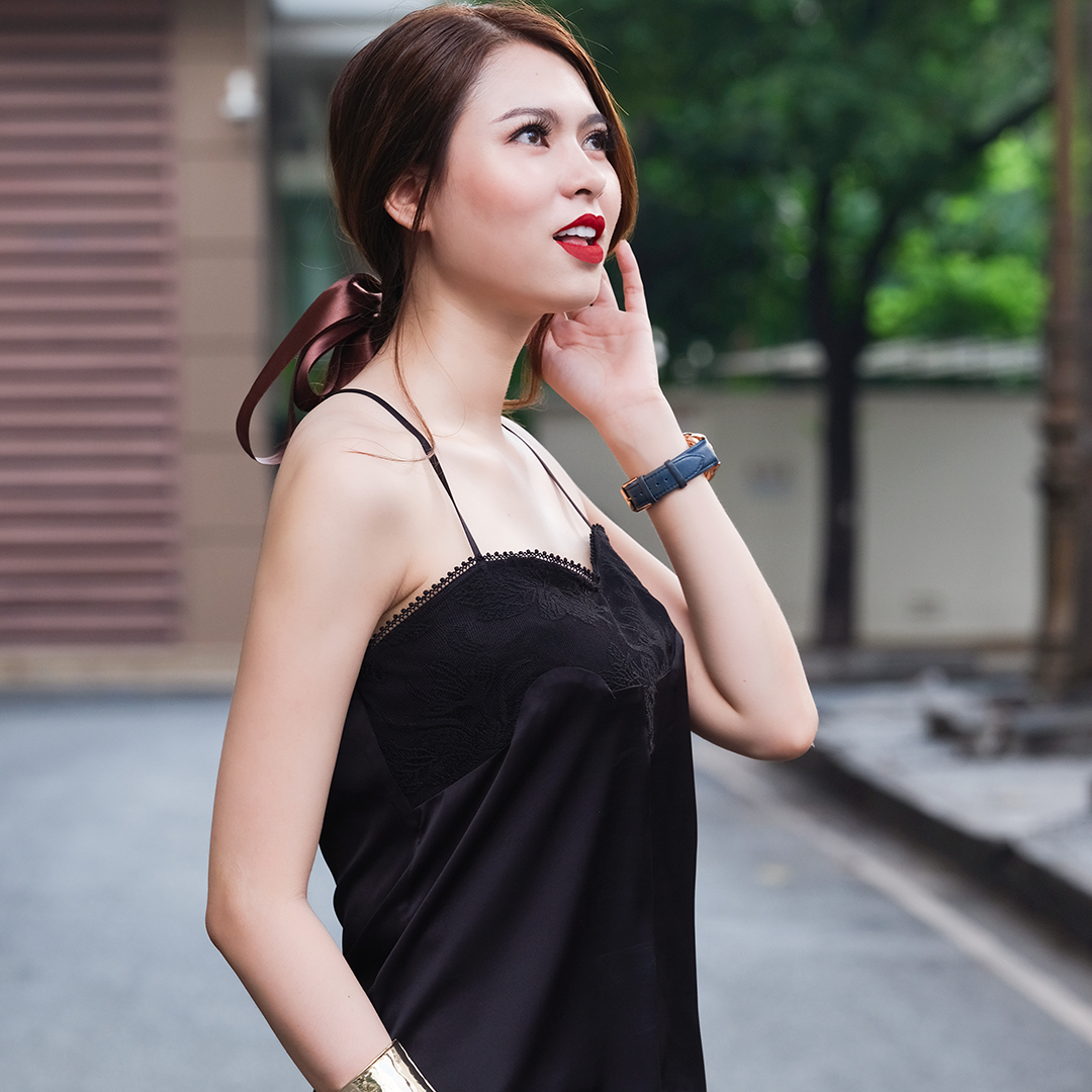 Áo Hai Dây Áo Nữ Trẻ Trung Thời trang thiết kế Hity TOP131 Phối Ren